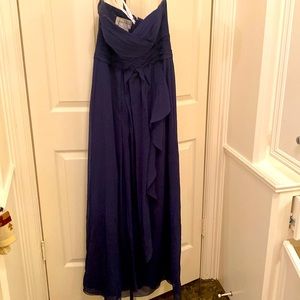 Navy blue bridesmaid dress! Worn 1x